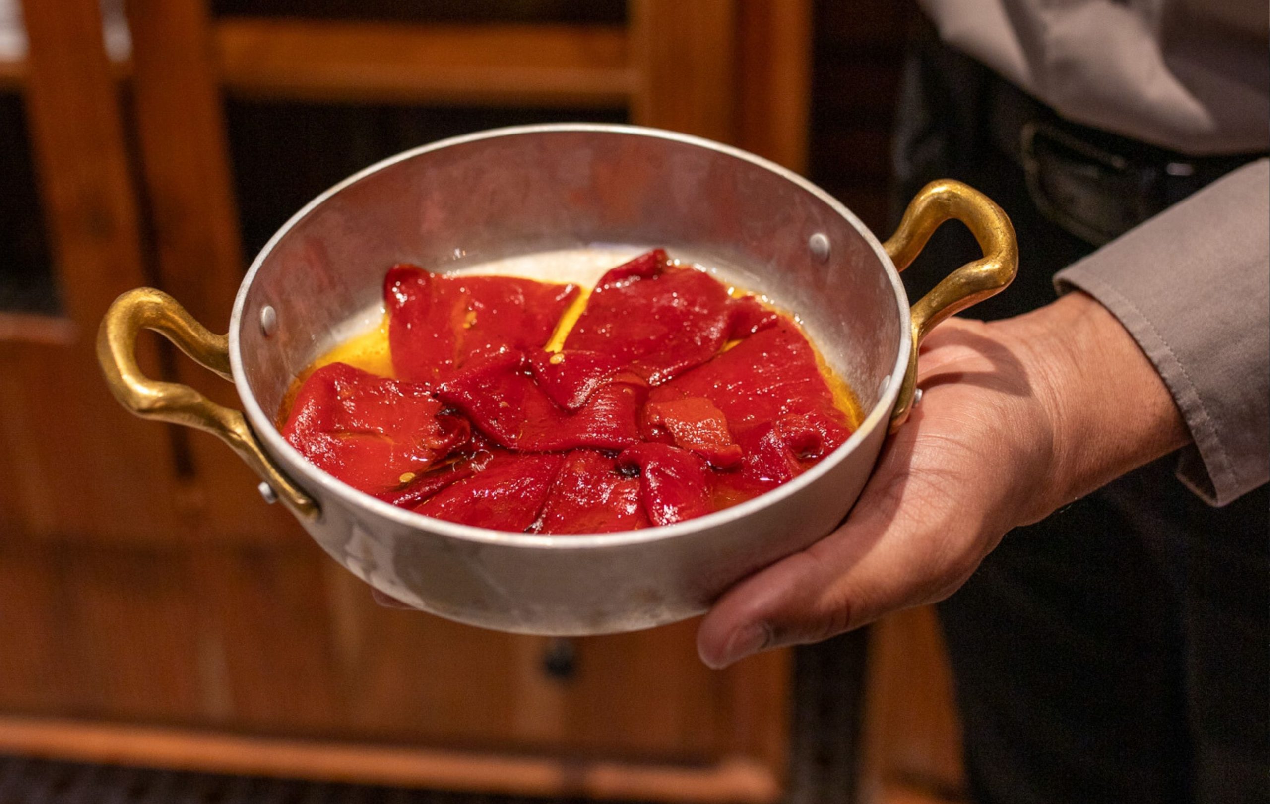 Piquillos asados al horno